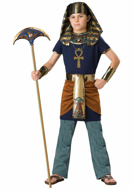 Incharacter Pharoah Egyptian King Tut Ramses Childrens Halloween Costume CB17035 Incharacter Pharoah Egyptian King Tut Ramses Childrens Halloween Costume CB17035
