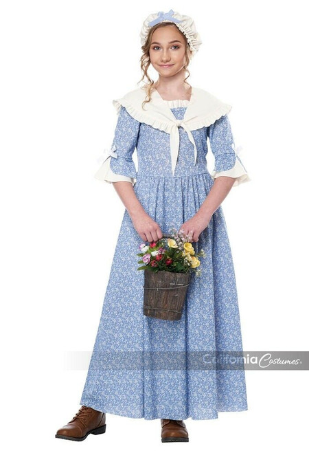 California Costumes Colonial Village Girl Halloween Costume Childrens 00346 California Costumes Colonial Village Girl Halloween Costume Childrens 00346