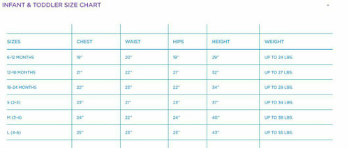 California Costumes Size Chart