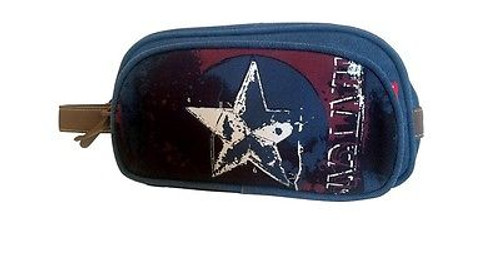 Marvel Comics Civil War Captain America Legends Canvas Toiletry Bag MC-CWTB-01 Marvel Comics Civil War Captain America Legends Canvas Toiletry Bag MC-CWTB-01
