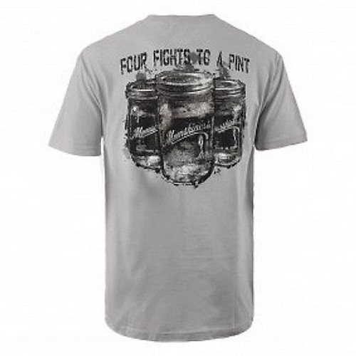 Authentic Moonshiners Four Fights To A Pint Alcohol Discovery Channel T Shirt S Authentic Moonshiners Four Fights To A Pint Alcohol Discovery Channel T Shirt S