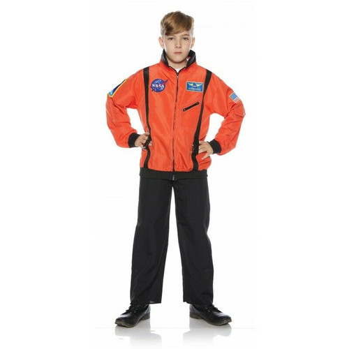 Underwraps Astronaut Flight Jacket NASA Patch Childrens Halloween Costume 25727 Underwraps Astronaut Flight Jacket NASA Patch Childrens Halloween Costume 25727
