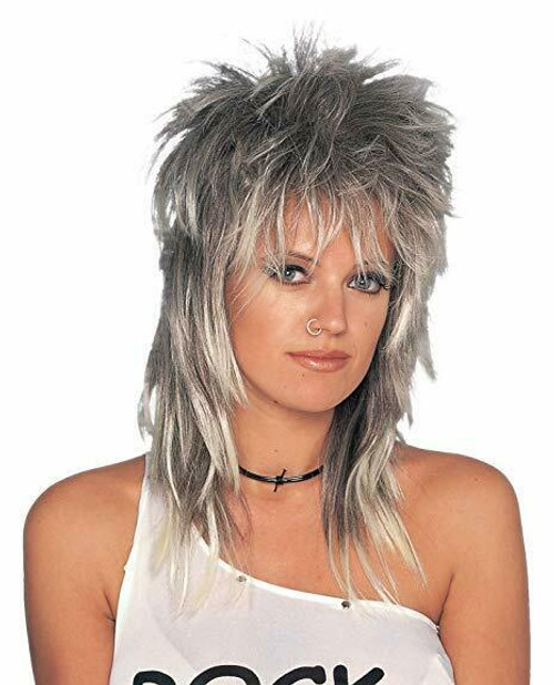 Costume Culture Rocker Wig Dirty Blonde Mullet Adult Halloween Costume 24606-22 Costume Culture Rocker Wig Dirty Blonde Mullet Adult Halloween Costume 24606-22