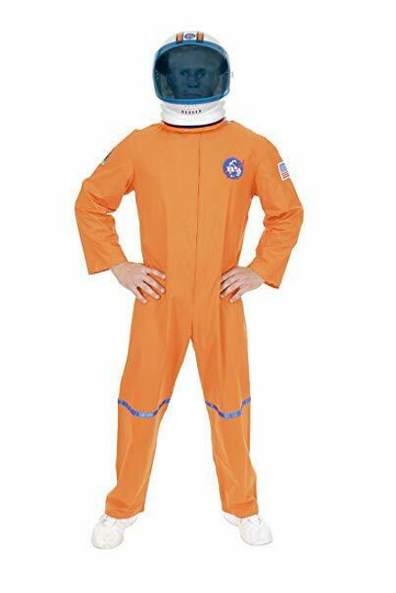 Charades Astronaut Flight Suit NASA Orange Adult Mens Halloween Costume CH02034 Charades Astronaut Flight Suit NASA Orange Adult Mens Halloween Costume CH02034