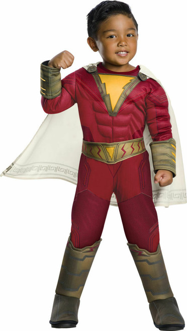 Rubies DC Comics Shazam Deluxe Superhero Movie Toddler Halloween Costume 700699 Rubies DC Comics Shazam Deluxe Superhero Movie Toddler Halloween Costume 700699