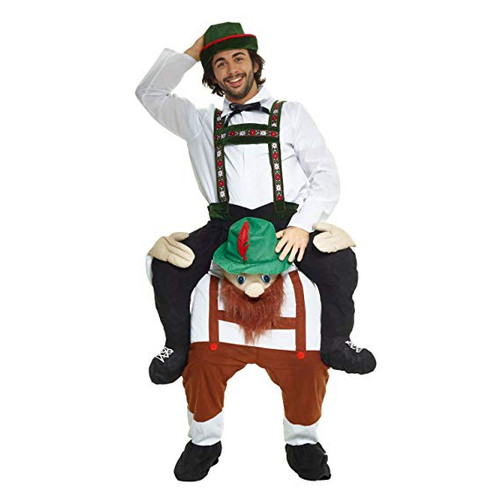 Morphsuits Lederhosen Oktoberfest German Beer Piggyback Adult Mens Halloween Costume 78-0483 Morphsuits Lederhosen Oktoberfest German Beer Piggyback Adult Mens Halloween Costume 78-0483