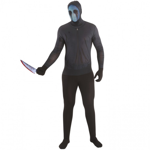 Morphsuits Eyeless Jack Urban Legends Spandex Bodysuit Adult Mens Halloween Costume 78-0562