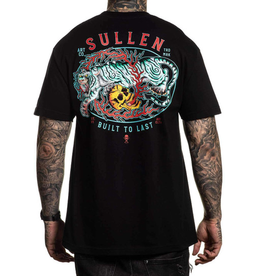 Sullen Jade Tiger Skull Tattoos Artist Urban Inked Biker Punk T Shirt SCM2719 Sullen Jade Tiger Skull Tattoos Artist Urban Inked Biker Punk T Shirt SCM2719
