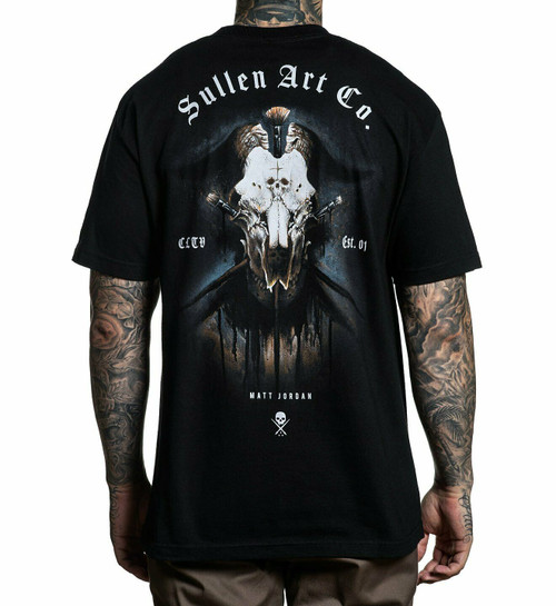 Sullen Matt Jordan Animal Skull Tattooed Artist Inked Urban T Shirt SCM2527 Sullen Matt Jordan Animal Skull Tattooed Artist Inked Urban T Shirt SCM2527