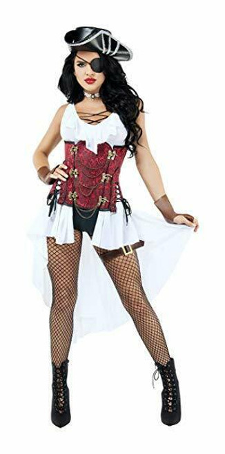 Starline High Seas Honey Pirate Sexy Adult Womens Halloween Costume S9009 Starline High Seas Honey Pirate Sexy Adult Womens Halloween Costume S9009