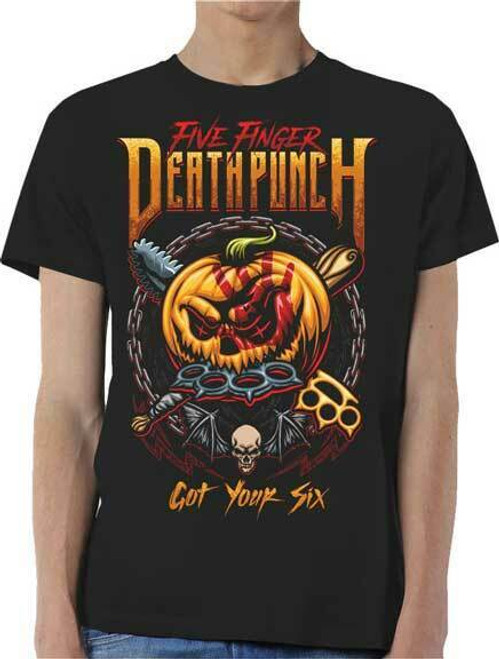 Five Finger Death Punch Got Your Six Halloween Metal Music Band T Shirt FIV10060 Five Finger Death Punch Got Your Six Halloween Metal Music Band T Shirt FIV10060