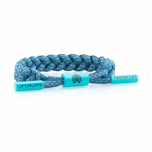 Rastaclat Marina Blue Braided Shoelace Wristband Urban Jewelry Bracelet 21200054