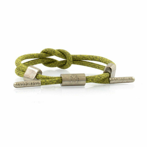 Rastaclat Riverside Green Knotted Shoelace Wristband Urban Bracelet 21200072 Rastaclat Riverside Green Knotted Shoelace Wristband Urban Bracelet 21200072