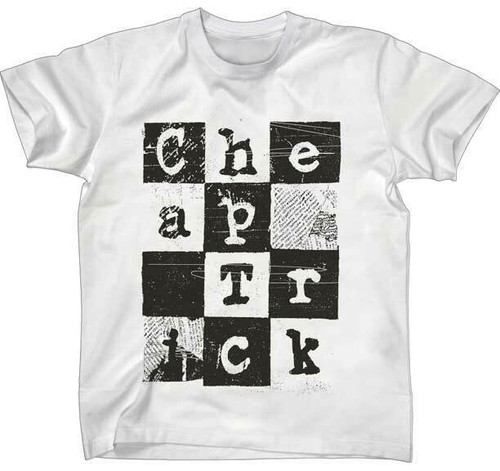 Cheap Trick Checked Checkered Classic Rock Music Band T Shirt BNM-CHP-1002 Cheap Trick Checked Checkered Classic Rock Music Band T Shirt BNM-CHP-1002
