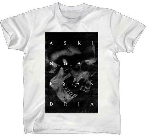Asking Alexandria Blackened Skull Heavy Metal Music Band T Shirt BNM-ASK-1001 Asking Alexandria Blackened Skull Heavy Metal Music Band T Shirt BNM-ASK-1001