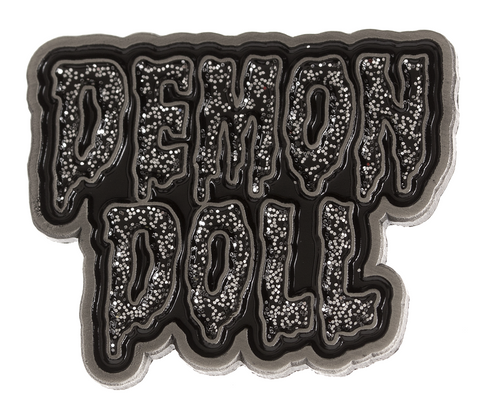 Sourpuss Demon Doll Sparkles Gothic Punk Horror Enamel Pin Badge SPPIN106 Sourpuss Demon Doll Sparkles Gothic Punk Horror Enamel Pin Badge SPPIN106