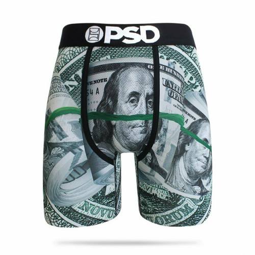 PSD Benjamin Rolls Money 100 Dollars Athletic Boxer Briefs Underwear E31911039