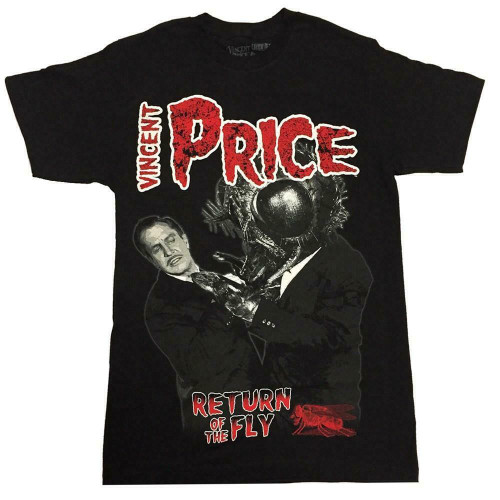 Kreepsville 666 Vincent Price Return of the Fly Goth Horror Movie T Shirt MTVPRF Kreepsville 666 Vincent Price Return of the Fly Goth Horror Movie T Shirt MTVPRF