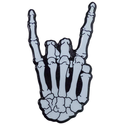 Kreepsville 666 Skeleton Devil Glow in Dark Gothic Punk Enamel Badge Pin BESHD Kreepsville 666 Skeleton Devil Glow in Dark Gothic Punk Enamel Badge Pin BESHD