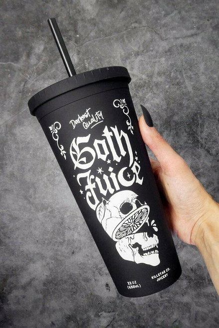 Killstar Goth Juice Cold Brew Punk Witchy Coffee Mug Cup Tumbler KSRA001617 Killstar Goth Juice Cold Brew Punk Witchy Coffee Mug Cup Tumbler KSRA001617