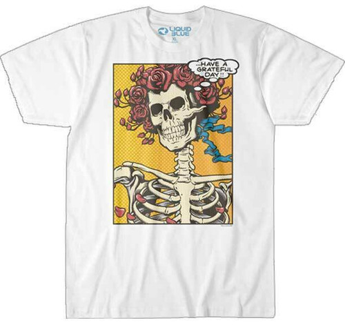 Grateful Dead Pop Art Bertha Skeleton Classic Rock Music Band T Shirt 21309 Grateful Dead Pop Art Bertha Skeleton Classic Rock Music Band T Shirt 21309