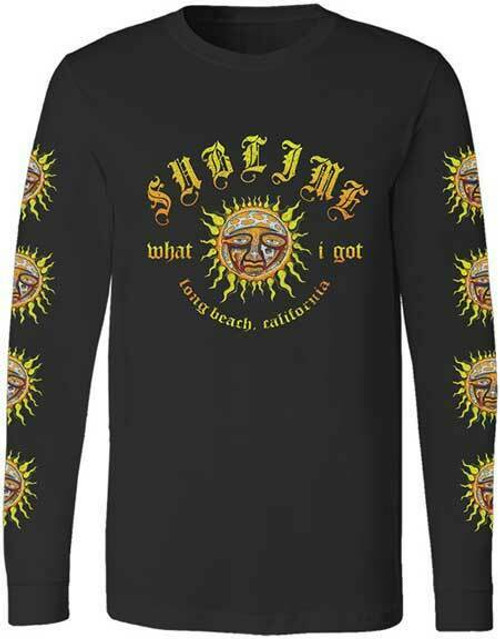 Sublime What I Got Sun Logo Punk Ska Music Band Long Sleeve T Shirt SUL82911 Sublime What I Got Sun Logo Punk Ska Music Band Long Sleeve T Shirt SUL82911