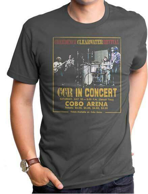 Creedence Clearwater Revival CCR Concert Rock Music Band T Shirt CCR0019-501 Creedence Clearwater Revival CCR Concert Rock Music Band T Shirt CCR0019-501
