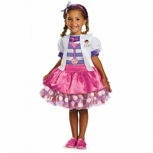 Disguise Disney Doc McStuffins Tutu Deluxe Toddlers Halloween Costume 6981 Disguise Disney Doc McStuffins Tutu Deluxe Toddlers Halloween Costume 6981