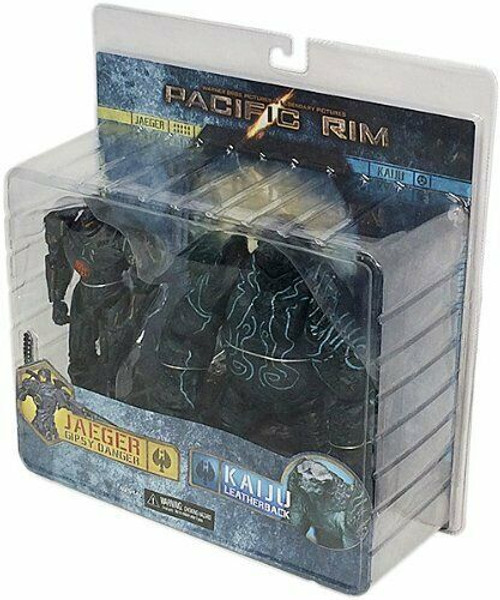 NECA Pacific Rim Battle Gipsy Danger Leatherback 7" Action Figure 2 Packs 31948 NECA Pacific Rim Battle Gipsy Danger Leatherback 7" Action Figure 2 Packs 31948