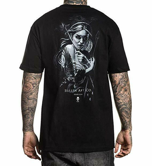 Sullen Ravens Bird Sharuzen Barbora Gazurova Tattoos Urban Art T Shirt SCM2555 Sullen Ravens Bird Sharuzen Barbora Gazurova Tattoos Urban Art T Shirt SCM2555