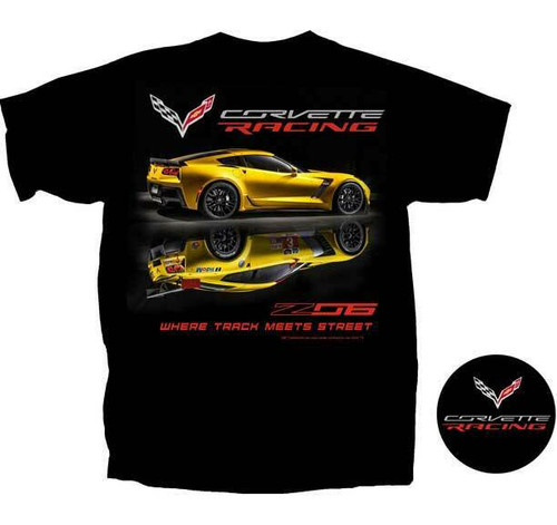 Chevrolet Chevy Corvette Z06 C7 2019 Racing Track Sports Cars T Shirt CVTMS-B Chevrolet Chevy Corvette Z06 C7 2019 Racing Track Sports Cars T Shirt CVTMS-B
