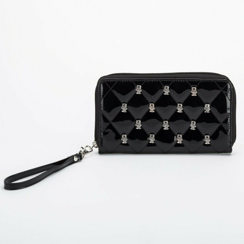 Rock Rebel Frankenstein Studded Gothic Horror Clutch Wallet RR-WAL83-BLKMONSTER Rock Rebel Frankenstein Studded Gothic Horror Clutch Wallet RR-WAL83-BLKMONSTER
