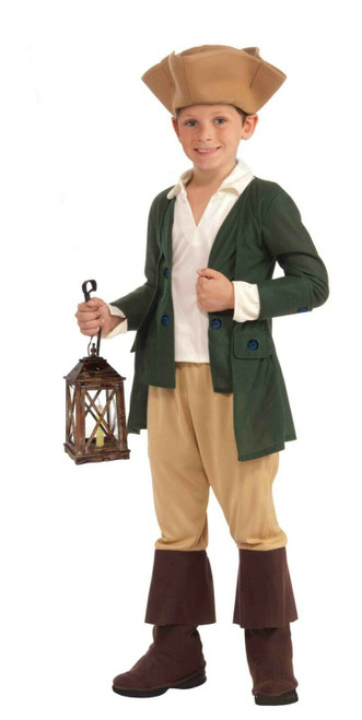 Forum Novelties Paul Revere Patriot Colonial Childrens Halloween Costume 67612