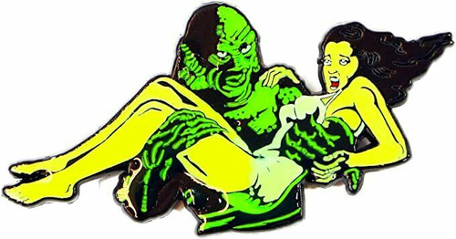 Universal Monsters Creature of the Black Lagoon Glow Dark Pin UM-PIN-CREATDAMSEL Universal Monsters Creature of the Black Lagoon Glow Dark Pin UM-PIN-CREATDAMSEL