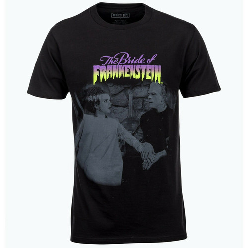 Rock Rebel Universal Monsters The Bride of Frankenstein Horror T Shirt UM-COUPLE Rock Rebel Universal Monsters The Bride of Frankenstein Horror T Shirt UM-COUPLE