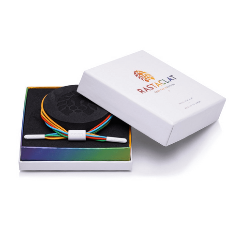 Rastaclat Equality Gay Pride LGBTQ Shoelace Wristband Bracelet S/M 31400042