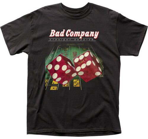 Bad Company Straight Shooter 70s Classic Rock Blues Music Band T Shirt BAD02 Bad Company Straight Shooter 70s Classic Rock Blues Music Band T Shirt BAD02