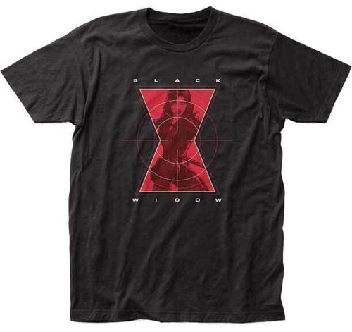 Marvel Comics Black Widow Movie 2020 Crosshairs Target Superhero T Shirt BWM02 Marvel Comics Black Widow Movie 2020 Crosshairs Target Superhero T Shirt BWM02