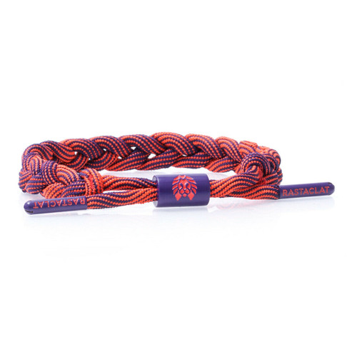 Rastaclat Megawatt Purple Red Braided Shoelace Urban Wristband Bracelet 11200090 Rastaclat Megawatt Purple Red Braided Shoelace Urban Wristband Bracelet 11200090