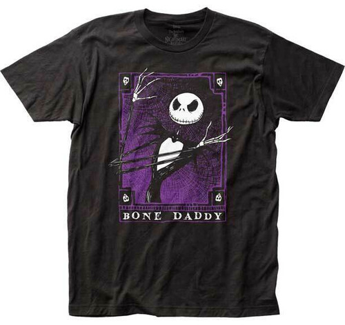 The Nightmare Before Christmas Bone Daddy Jack Skellington Burton T Shirt NBC04 The Nightmare Before Christmas Bone Daddy Jack Skellington Burton T Shirt NBC04