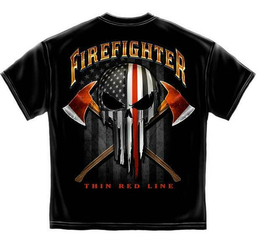American Pride Firefighter Skull of Freedom Patriotic Flag USA T Shirt FF2396 American Pride Firefighter Skull of Freedom Patriotic Flag USA T Shirt FF2396