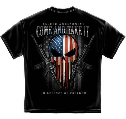 2nd Second Amendment Skull of Freedom Patriotic American Flag T Shirt RN2394 2nd Second Amendment Skull of Freedom Patriotic American Flag T Shirt RN2394