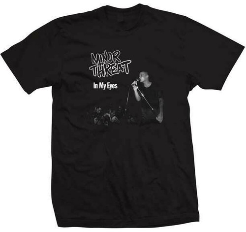 Minor Threat In My Eyes Hardcore Punk Rock Skate Music Band T Shirt MT25022 Minor Threat In My Eyes Hardcore Punk Rock Skate Music Band T Shirt MT25022