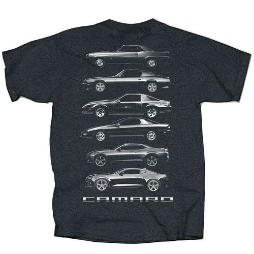 Chevy Chevrolet Camaro GM 6 Tonal Profiles Cars Automobiles T Shirt CV6TC Chevy Chevrolet Camaro GM 6 Tonal Profiles Cars Automobiles T Shirt CV6TC