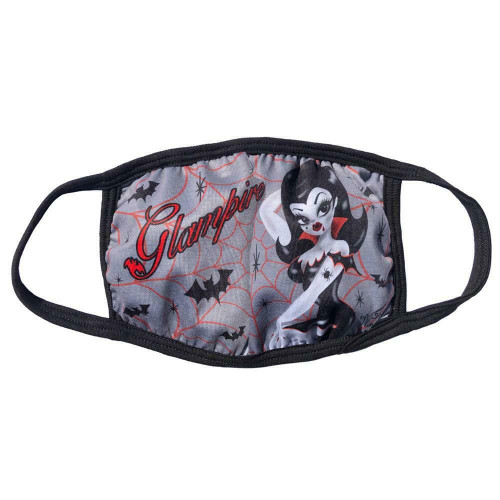 Kreepsville 666 Glampire Vampire Gothic Punk Reusable Washable Face Mask FMFGL Kreepsville 666 Glampire Vampire Gothic Punk Reusable Washable Face Mask FMFGL