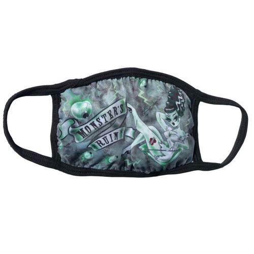 Kreepsville 666 Monsters Ruin Gothic Punk Reusable Washable Face Mask FMFMR Kreepsville 666 Monsters Ruin Gothic Punk Reusable Washable Face Mask FMFMR