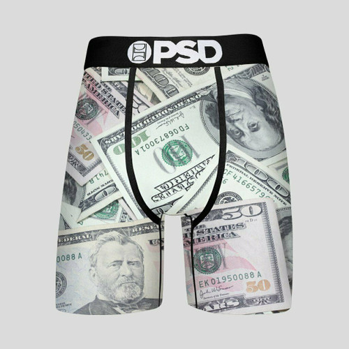 PSD UNDERWEAR Dark Money Diamond Boxer Briefs 321180034 - Karmaloop