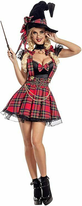 Party King Magic School Dropout Witch Adult Womens Halloween Costume PK2012 Party King Magic School Dropout Witch Adult Womens Halloween Costume PK2012