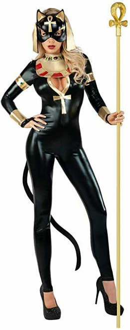 Starline Divine Feline Egyptian Cat Sphinx Adult Womens Halloween Costume S2061 Starline Divine Feline Egyptian Cat Sphinx Adult Womens Halloween Costume S2061