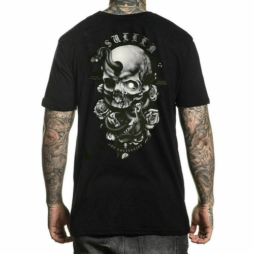 Sullen Niclas Serpent Skull Snakes Flowers Tattoos Artist Urban T Shirt SCM2974 Sullen Niclas Serpent Skull Snakes Flowers Tattoos Artist Urban T Shirt SCM2974